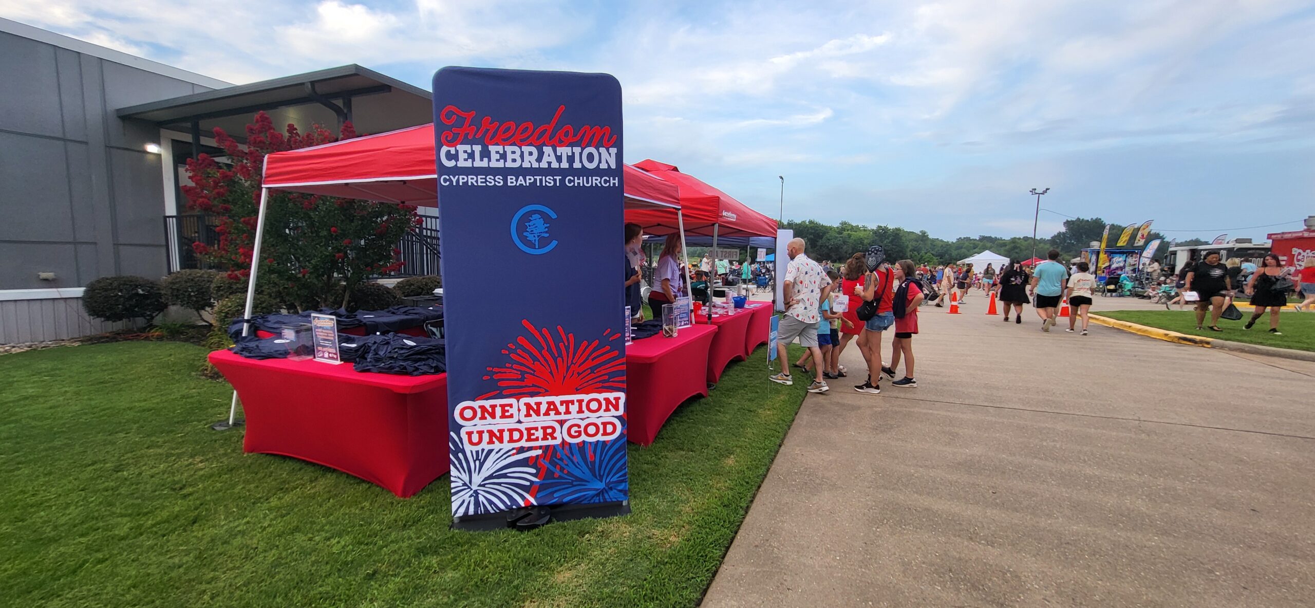 Cypress Baptist Church Hosts Patriotic Freedom Celebration in Benton
