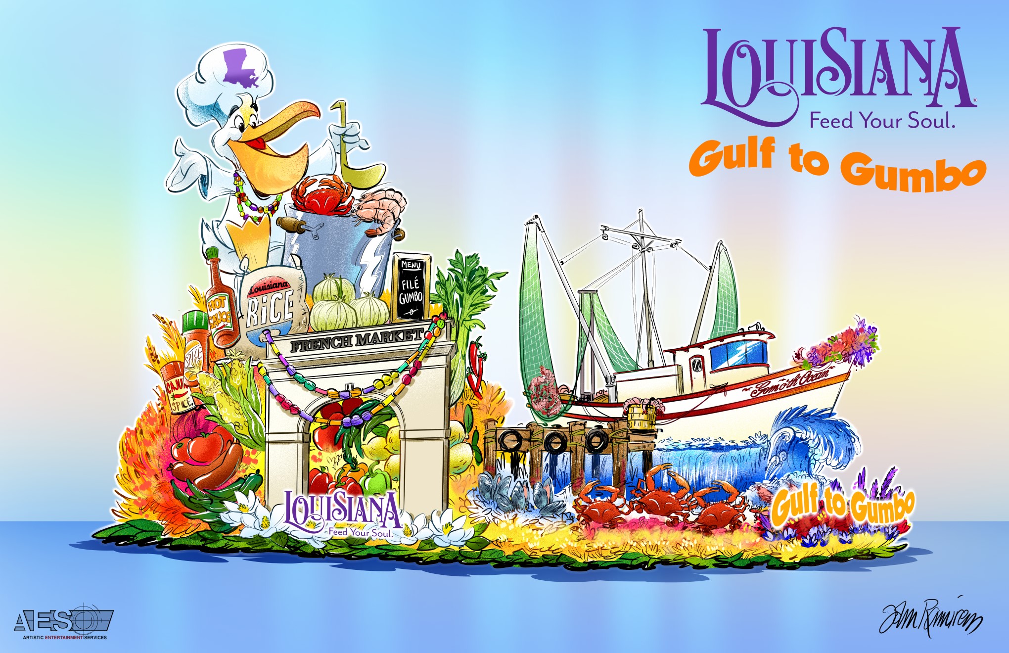 FROM GULF TO GUMBO: LOUISIANA’S CULINARY SPIRIT TO SHINE IN 2026 TOURNAMENT OF ROSES® NEW YEAR’S CELEBRATION