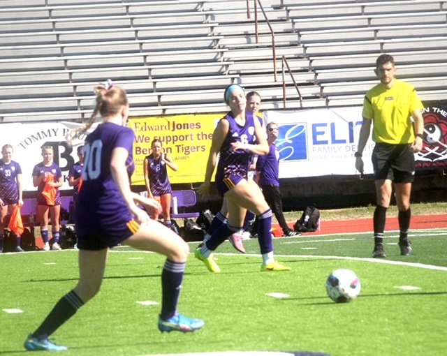 High school girls soccer: Benton looks to make more history in semifinals against top seed Saturday