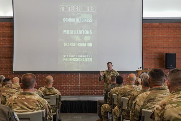 Kettlebell Guard La. Guard leaders address readiness, transformation at annual ...